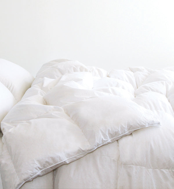 Couette Mont-Blanc — duvet d'oie polonaise 800 Loft, coquille allemande