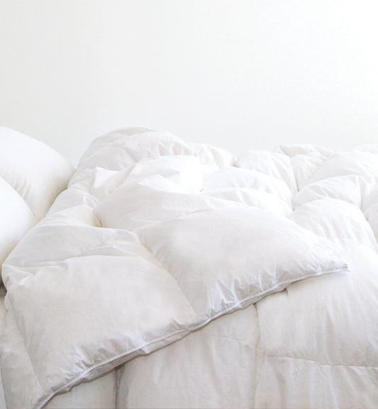 Couette Mont-Blanc — duvet d'oie polonaise 800 Loft, coquille allemande