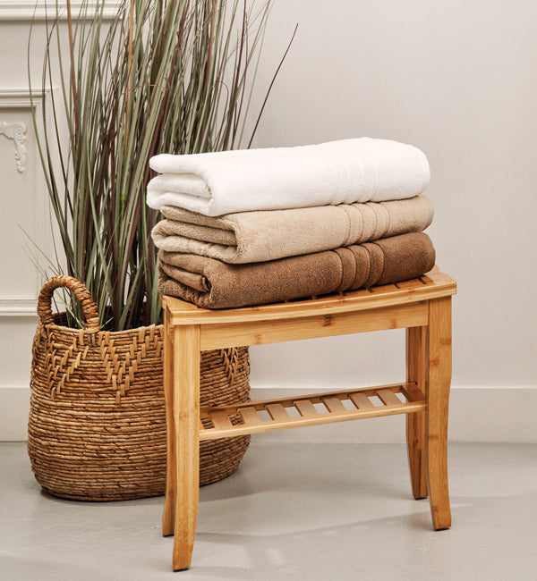 Serviettes Portofino Cuddle Down — texture douce et moelleuse